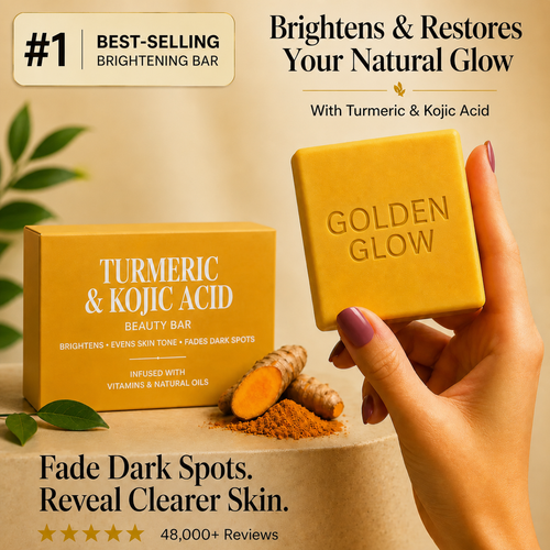 Turmeric + Kojic Acid Brightening Soap